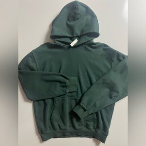 NWT Madewell McCarren Hoodie, Green, Size S